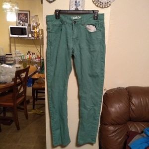 Green pants